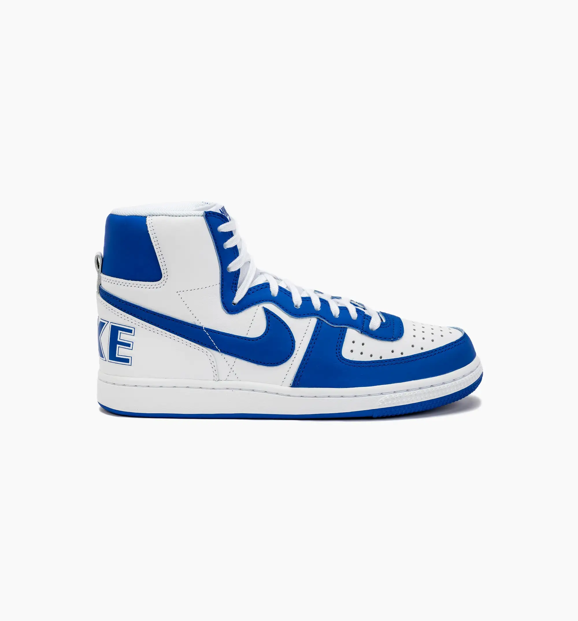 Terminator High Game Royal Mens Lifestyle Shoe - White/Blue