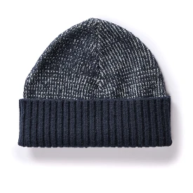 The Headland Beanie in Dark Navy