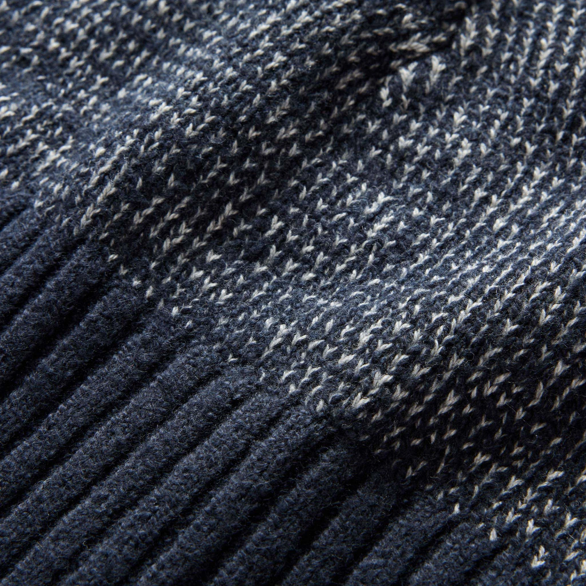 The Headland Beanie in Dark Navy