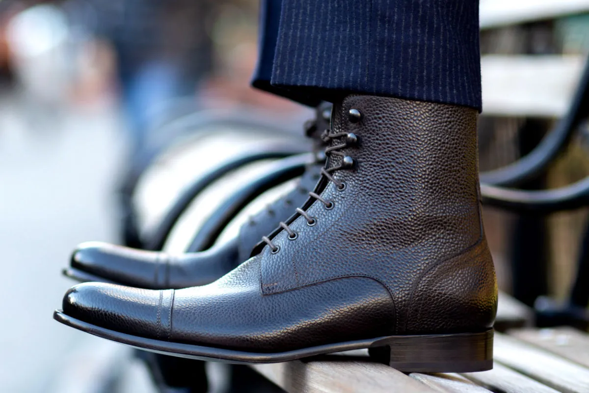 The Jackman Cap-Toe Boot - Chocolate