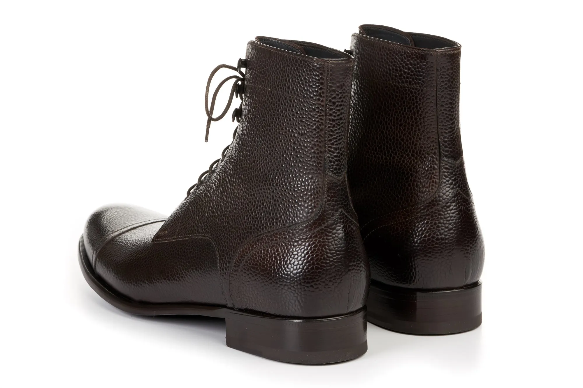 The Jackman Cap-Toe Boot - Chocolate