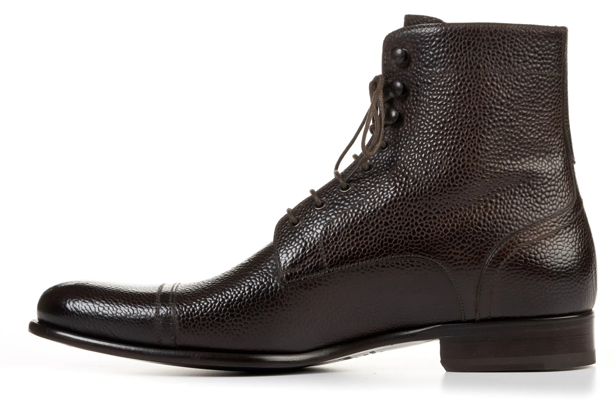 The Jackman Cap-Toe Boot - Chocolate