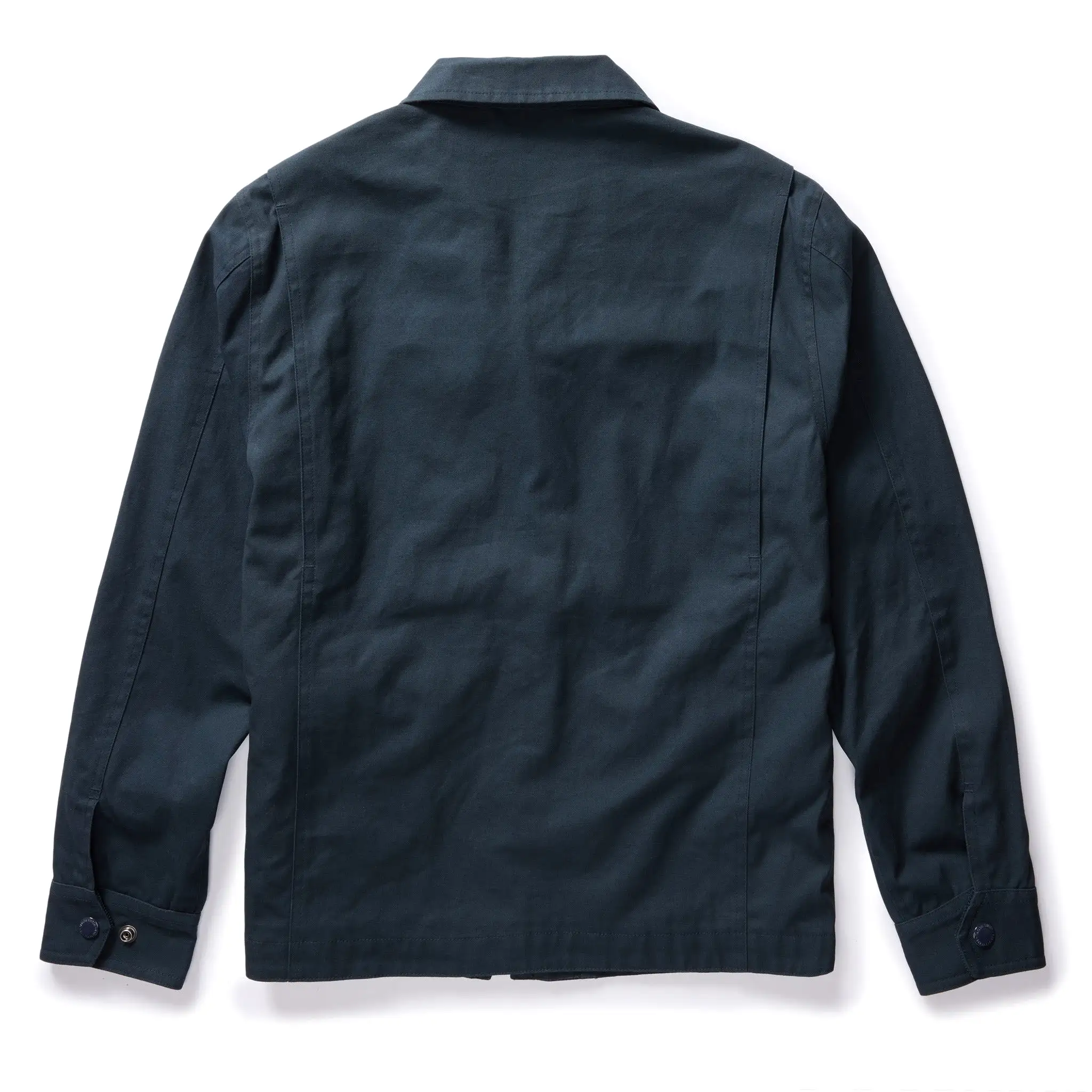 The Pathfinder Jacket in Dark Navy Dry Wax