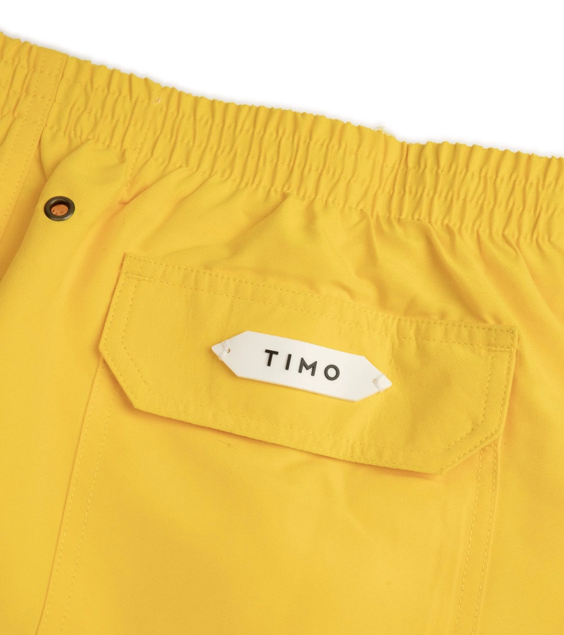 Timo Prep Nylon Swim Shorts: Yellow