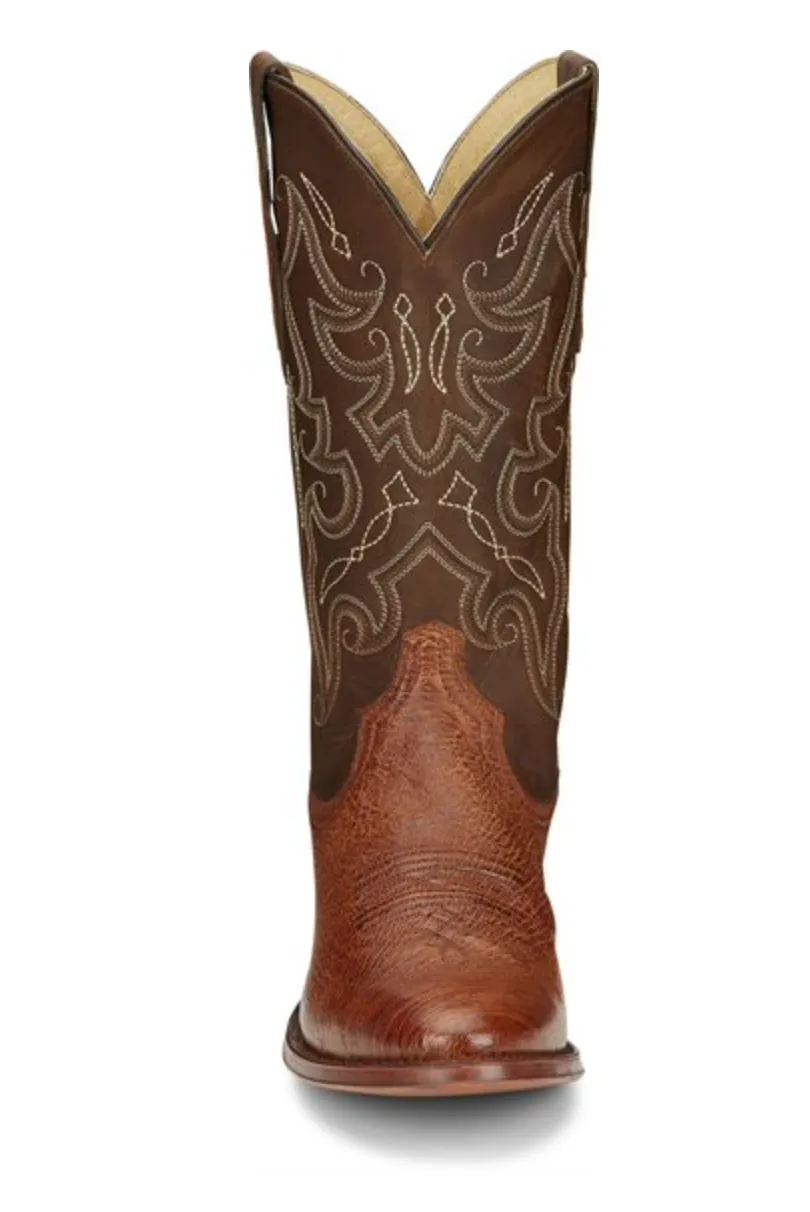 TL5375 - Tony Lama Men's Patron Boot - Antique Saddle Smooth Ostrich