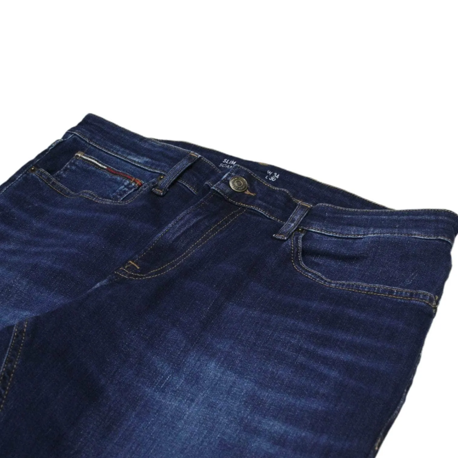 Tommy Hilfiger Blue Scanton Slim Fit Jeans