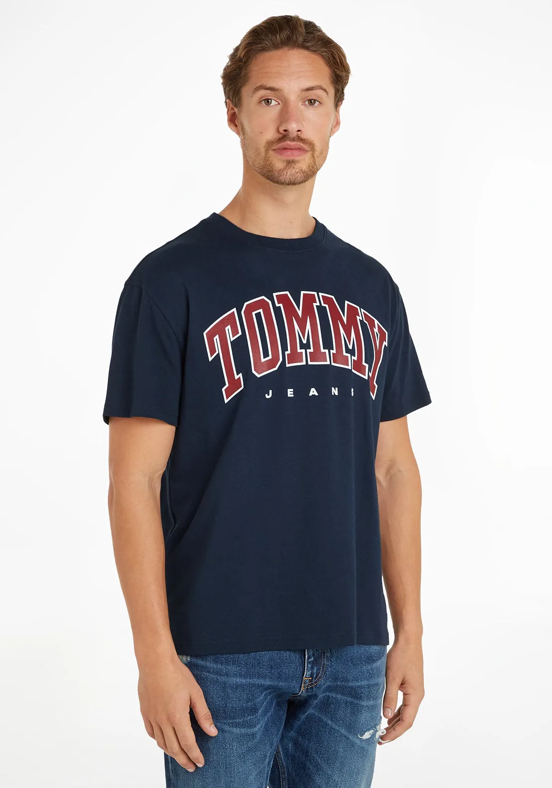 Tommy Jeans Varsity Arch T-Shirt, Dark Night Navy