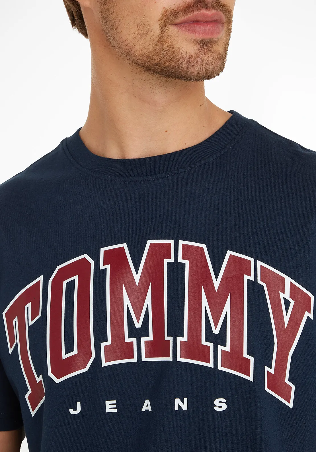 Tommy Jeans Varsity Arch T-Shirt, Dark Night Navy