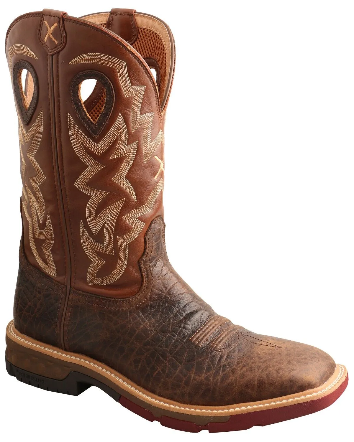 Twisted X Men's Waterproof Western Work Boot - Alloy Toe - MXBAW02