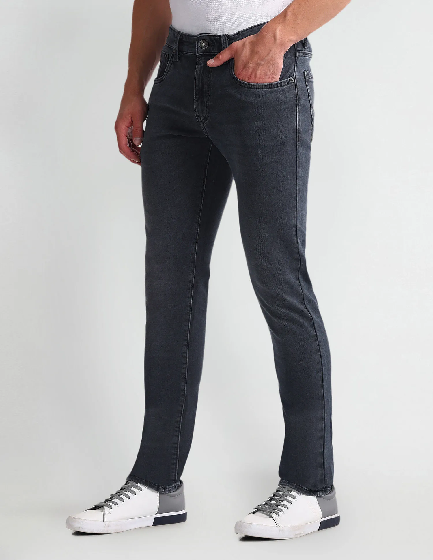 U.S. Polo Assn. Denim Co. Brandon Slim Tapered Blue Jeans