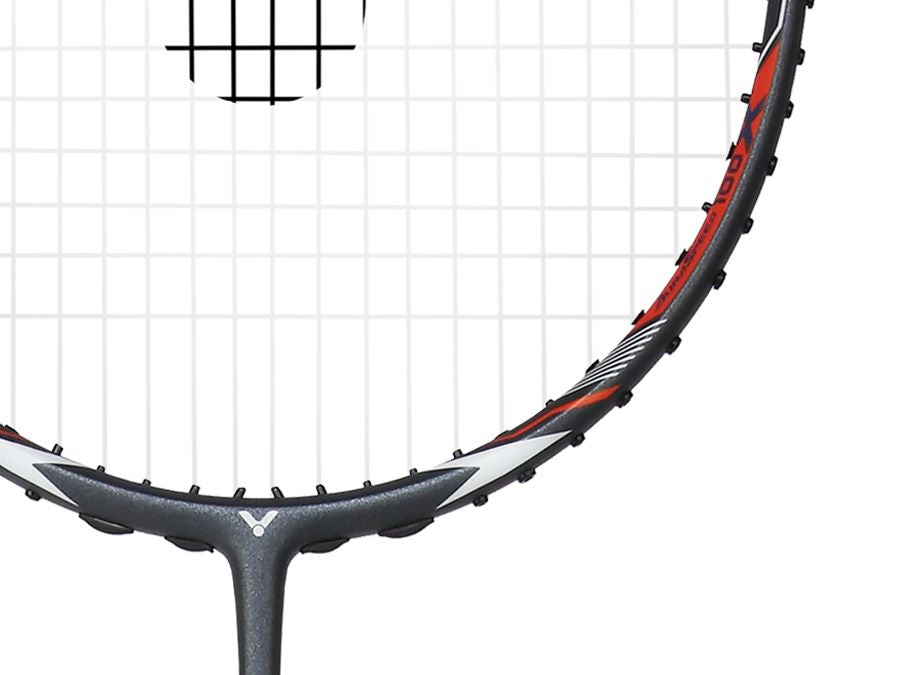 Victor AuraSpeed 100X Enhanced Badminton Racket (Unstrung) - Grey/White