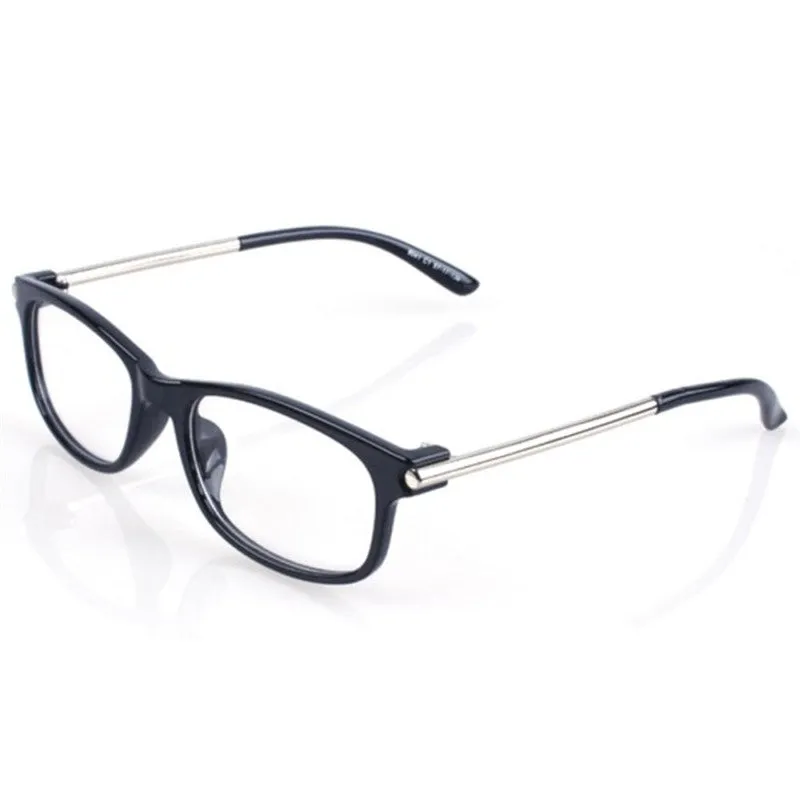 Vintage Mens Womens Clear Lens Eyewear Plastic Round Frame Nerd Geek Glasses Eyeglasses SM6