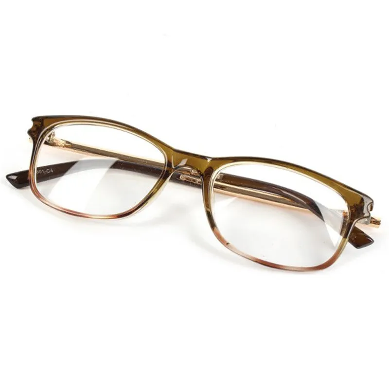 Vintage Mens Womens Clear Lens Eyewear Plastic Round Frame Nerd Geek Glasses Eyeglasses SM6