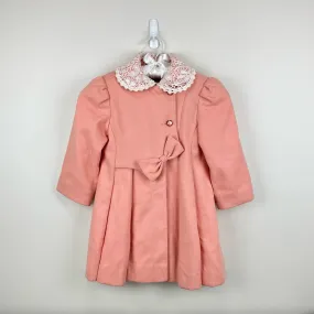 Vintage Rothschild Pink Dress Coat 4T USA