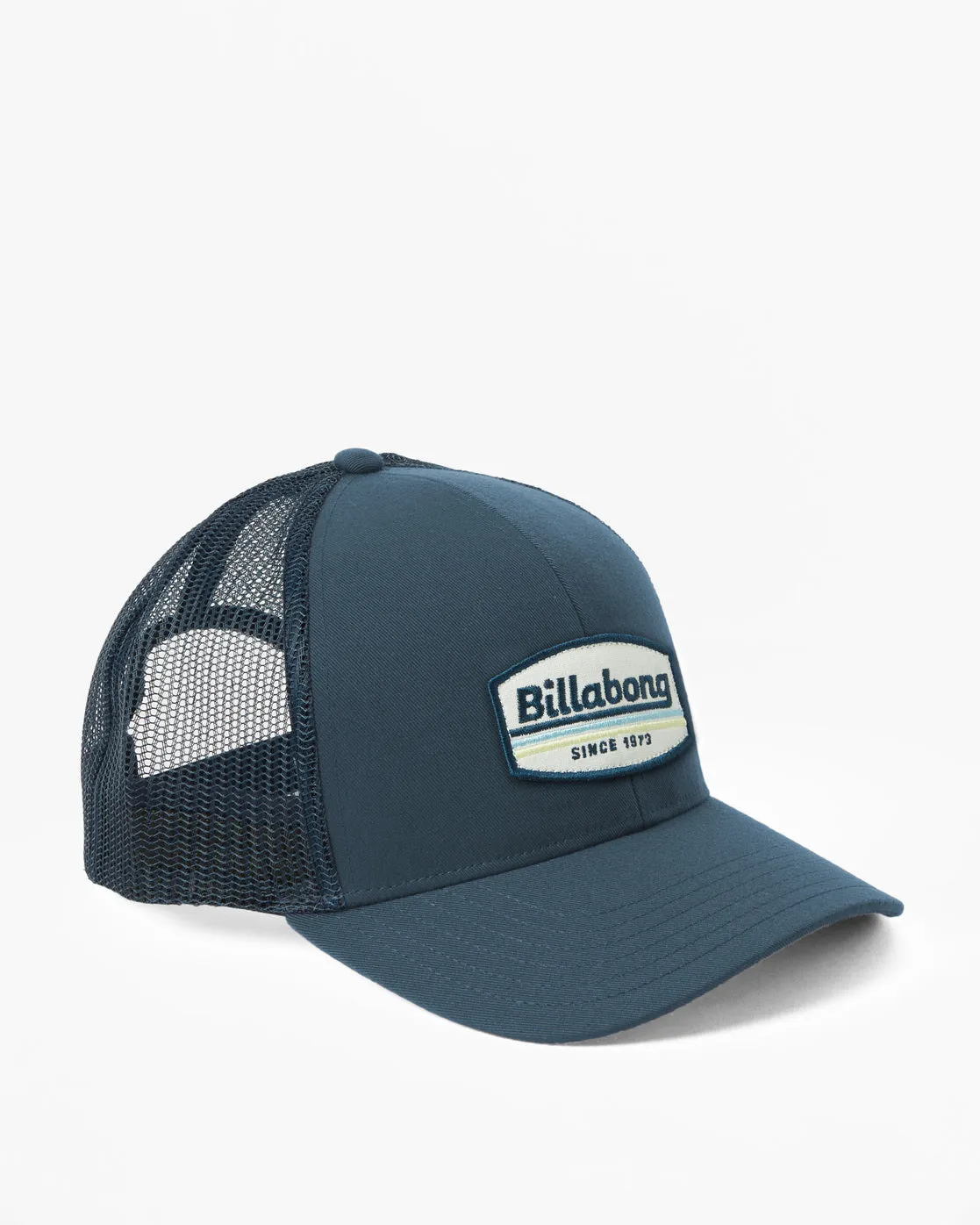 Walled Trucker Hat - Washed Blue