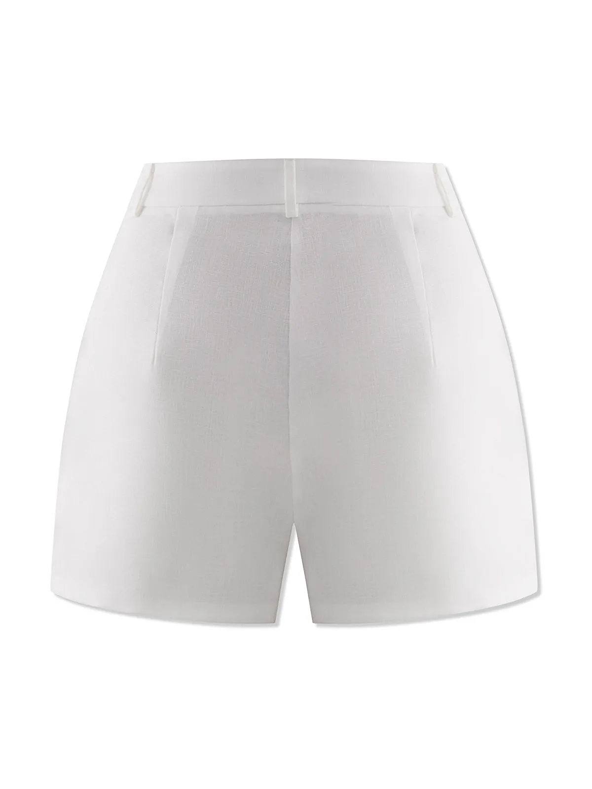 White Gigi Shorts