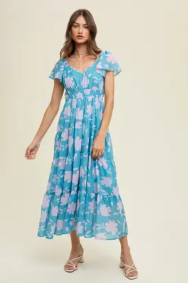 Wishlist Floral Maxi Dress