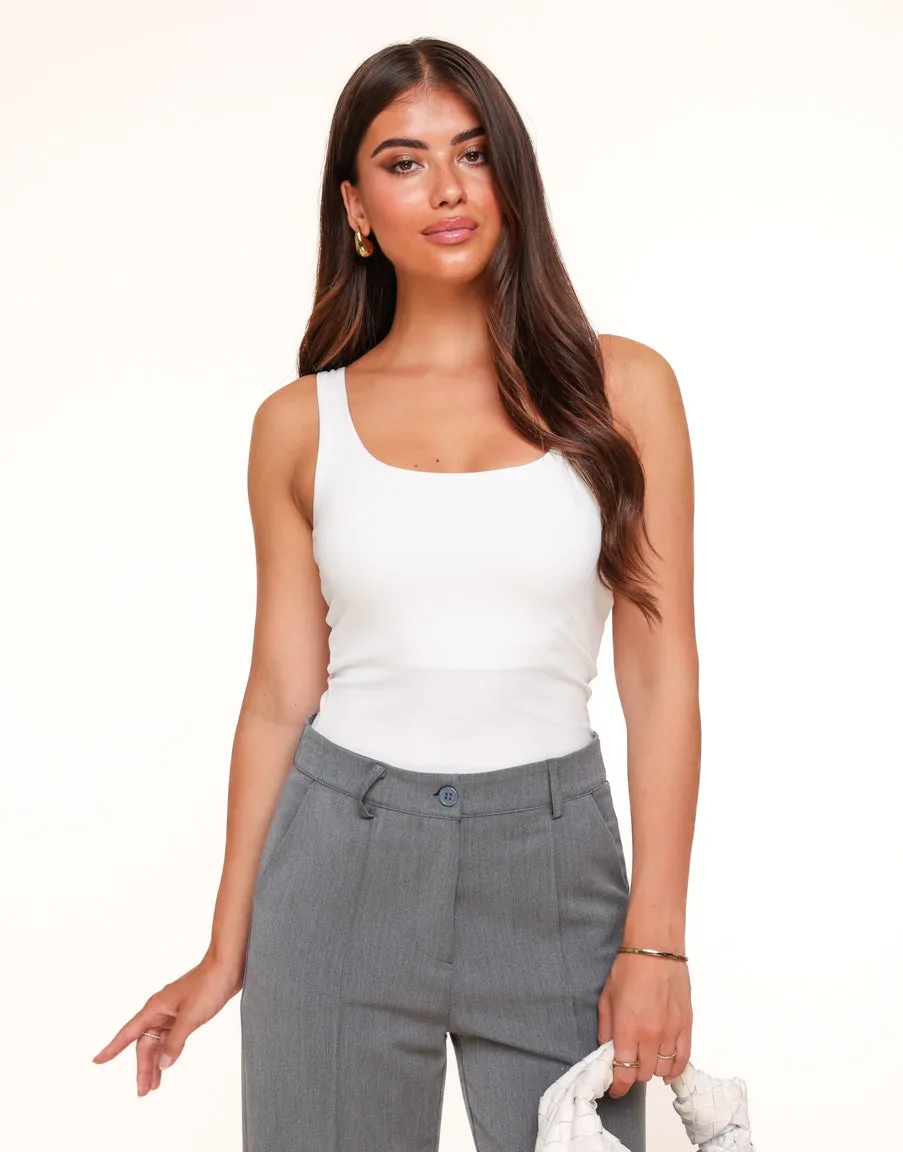 Witte Basic Omkeerbare - Top