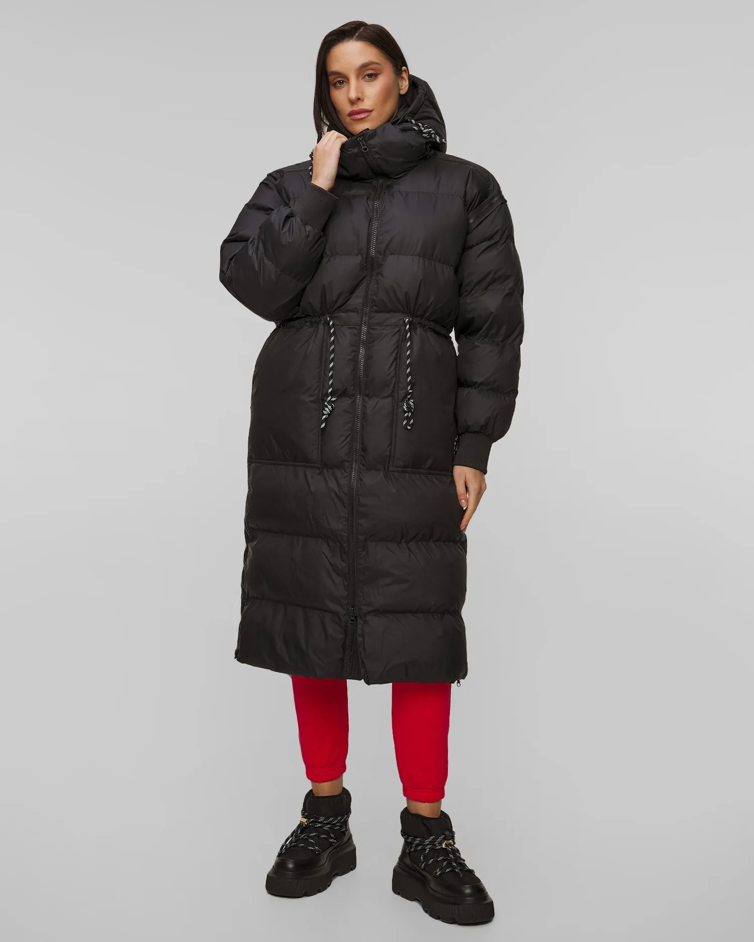 Women's coat Adidas by Stella McCartney Long puffa IX3081-black