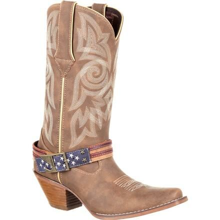 Women's Flag Western Boot