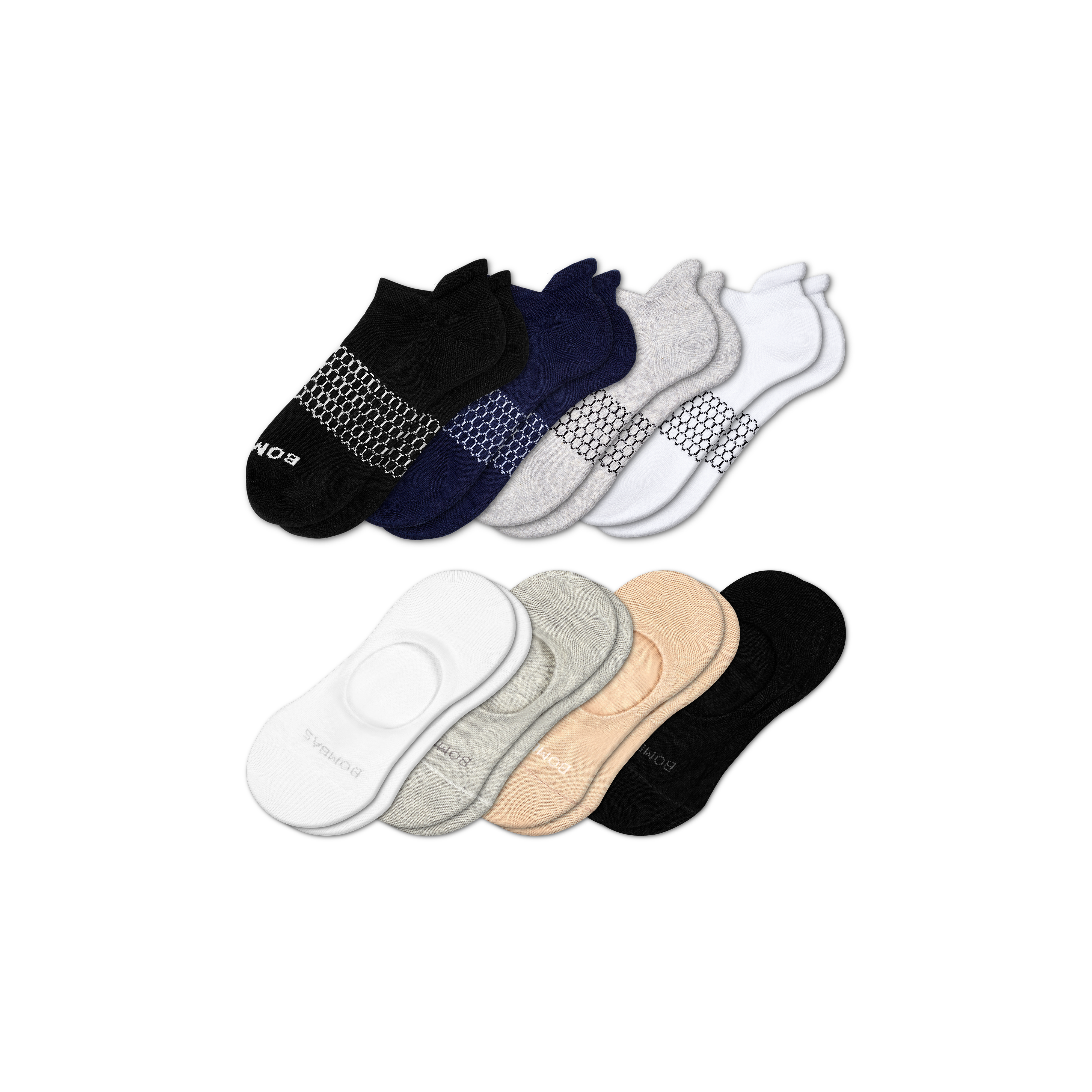 Women's Ankle & Lightweight No Show Sock 8-Pack