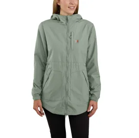 Women's Rain Defender Relaxed Fit Lightweight Coat - 1 Warm Rating