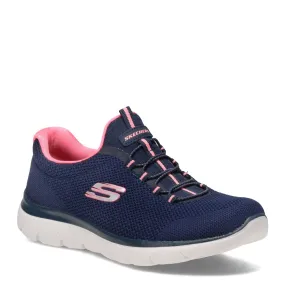 Women's Skechers, Summits - Cool Classic Sneaker - Wide Width