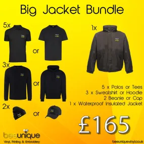 Workwear Bundle 38 | Bee Unique | Polos, Hoodies & Softshell