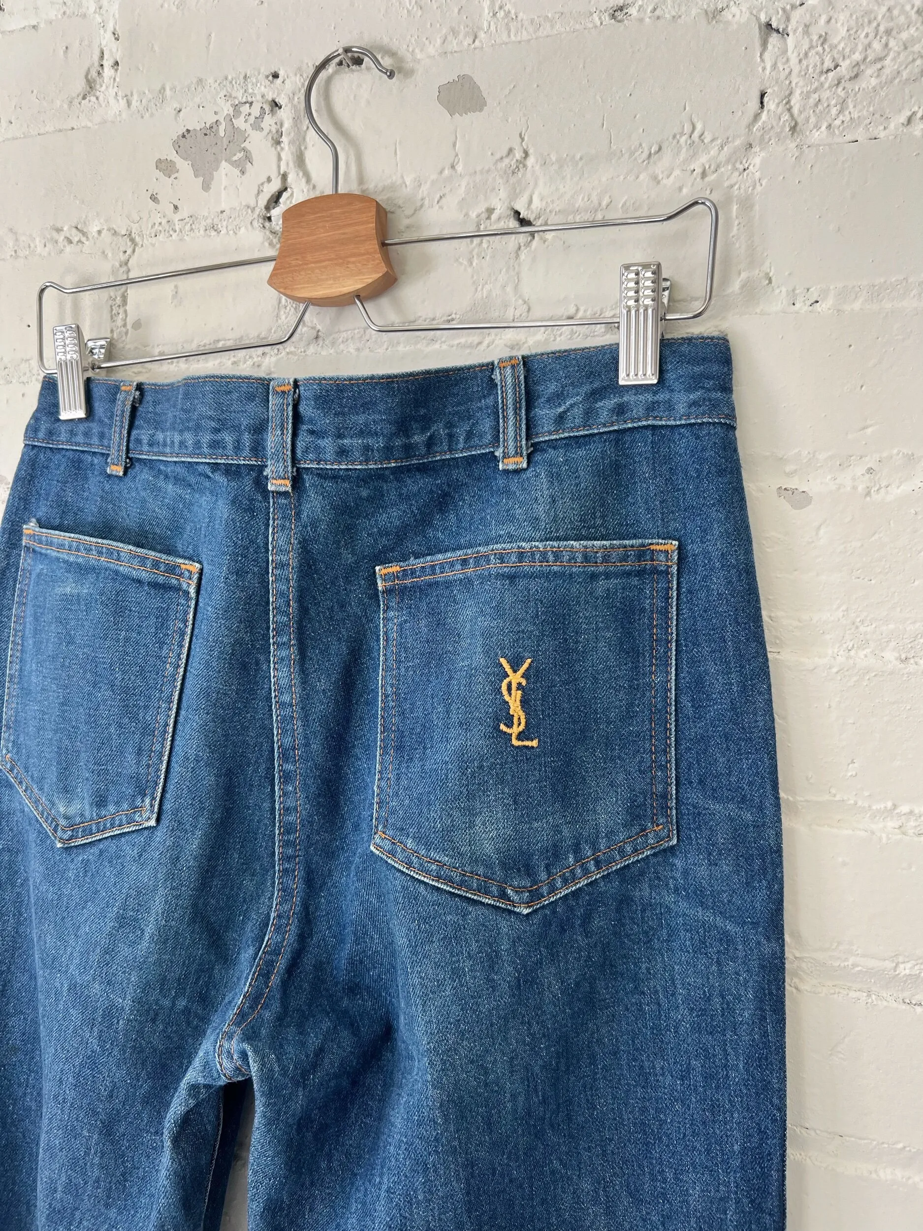 YSL Straight Leg Jeans, Size 8-10-