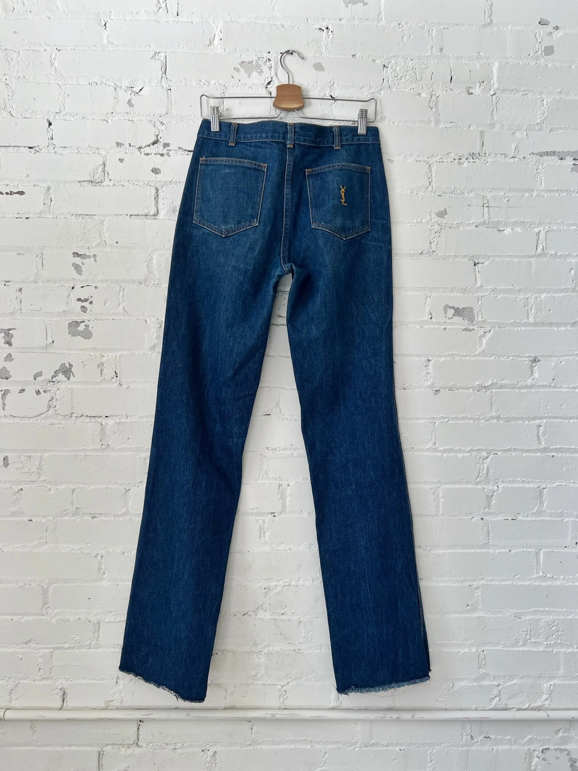 YSL Straight Leg Jeans, Size 8-10-