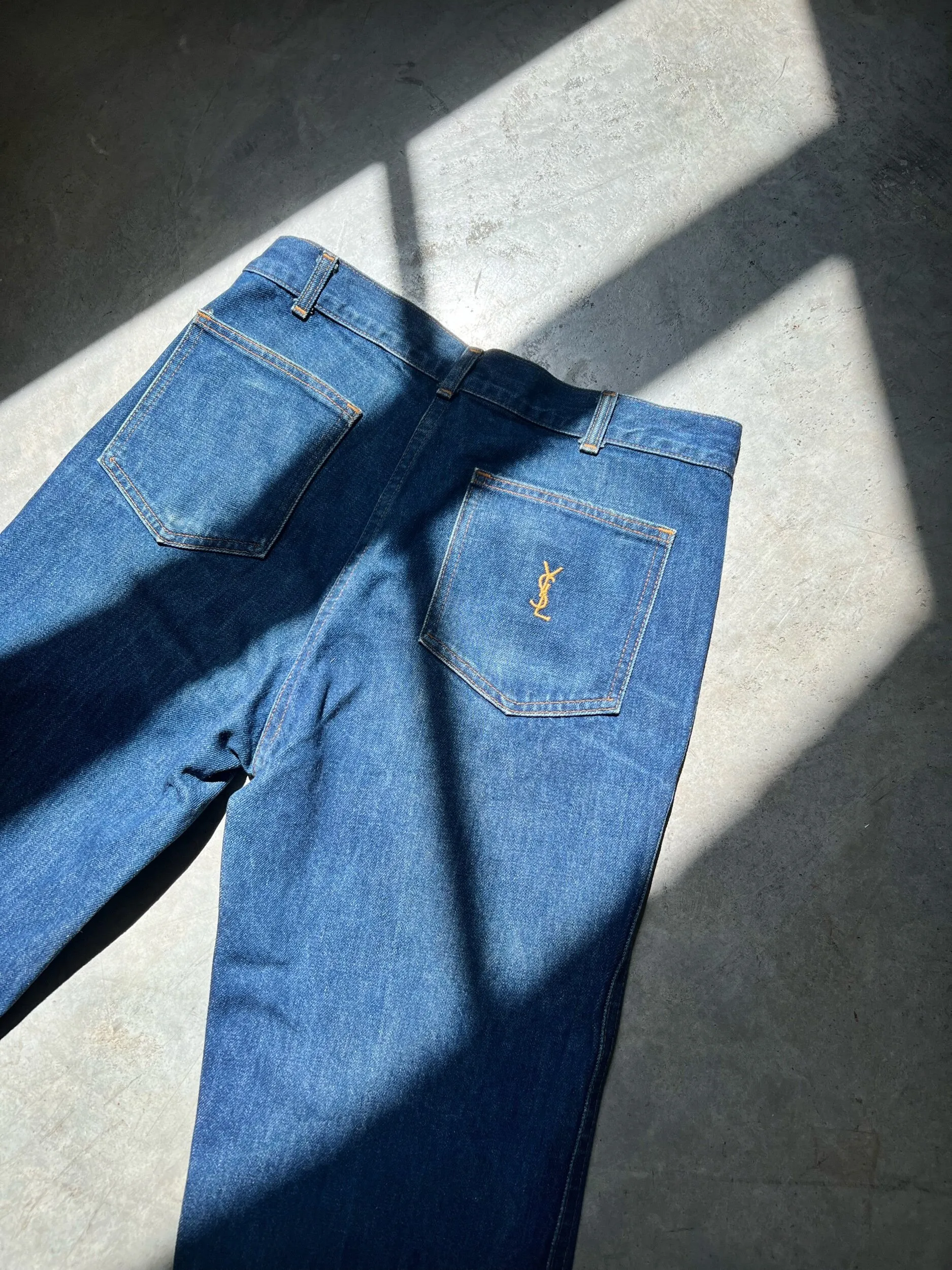 YSL Straight Leg Jeans, Size 8-10-